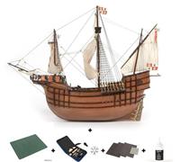 Occre Santa Maria - Kit de montage en bois et métal - échelle 1:50 - assemblage nécessaire-code 12010S