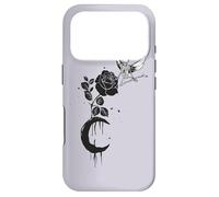 Occult Moonrose Sorcellerie Gothic Occult Squelette Gothique Coque pour iPhone 17 Pro