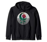 Occulte Croissant de Lune Rose Goth, Occultisme Sorcellerie Wicca Sweat à Capuche