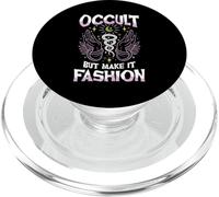 Occulte mais à la Mode Mystic Serpent Moon PopSockets PopGrip pour MagSafe
