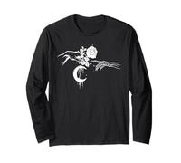 Occulte Michelangelo Moon Rose sorcière Gothique Manche Longue