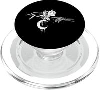 Occulte Michelangelo Moon Rose sorcière Gothique PopSockets PopGrip pour MagSafe