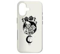 Occulte Moonrose Sorcellerie Gothic Occult Couple Gothique Coque pour iPhone 17