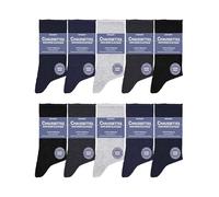 Occulto chaussette sans elastique homme & femme lot de 10 (modèle: Velano)