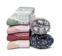 Occulto Chaussettes Chaudes Femme lot de 6 (modèle Frida) Mix 35-38