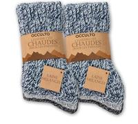 Occulto Chaussettes Chaudes Laine Enfants Lot de 6 (modèle: Niki)