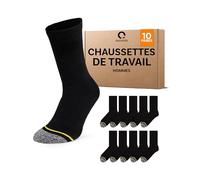 Occulto chaussettes de travail homme lot de 10 paires (modèle: Karl)