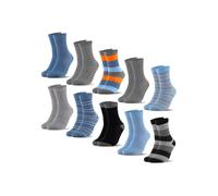 Occulto Chaussettes 'Estilo' bleu denim / mélange de couleurs, Taille 31-34