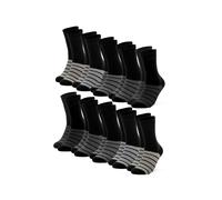 Occulto Chaussettes 'Laura' gris / gris clair / gris foncé / noir, Taille 35-38