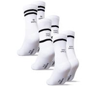 Occulto Chaussettes 'Leo' noir / blanc, Taille 43-46