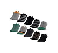 Occulto Chaussettes 'Mikl' bleu marine / gris chiné / vert / noir, Taille 35-38