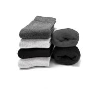 Occulto Chaussettes 'Smilla' gris clair / gris foncé / noir, Taille 35-38