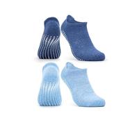 Occulto chaussettes yoga femme et homme lot de 2-4 paires (modèle: Mady) 2 Paires | Bleu 35-38