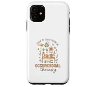 Occupational Therapy Grow to Your Potential Garden Graphic Coque pour iPhone 11