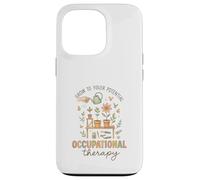 Occupational Therapy Grow to Your Potential Garden Graphic Coque pour iPhone 13 Pro