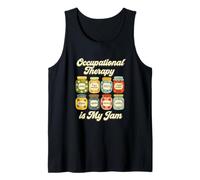 Occupational Therapy is My Jam Cute OT Jars Graphic Débardeur