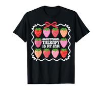 Occupational Therapy is My Jam Strawberry Graphic T-Shirt