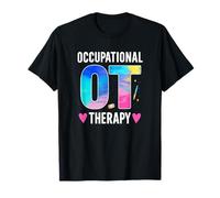 Occupational Therapy OT Color Splash Graphic T-Shirt