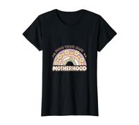 Occupe-toi de ta Propre maternité, Maman, Vie sans Jugement, parentalité T-Shirt Graphique avec Valeur, Femme, Noir, XL