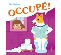 Occupé ! - Tout carton avec des découpes - Théme des toilettes