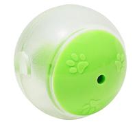 Occupiedpet Balle Interactive distributrice de Nourriture T P R Orange pour Chien, Jouet de Dentition pour Jeux d'intérieur et d'extérieur