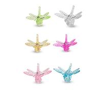Occupiedpet Dragonfly Orchid Clips 30 Pcs, Plastic Plant Support Clips