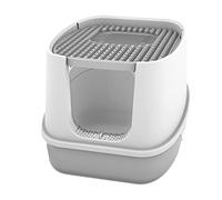 Occupiedpet Large Cat Litter Box Fully Enclosed Split Design with Activated Carbon Filter 20.5in Extra Large Cat Toilet