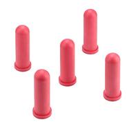 Occupiedpet Lot de 5 tétines en caoutchouc pour lait de veau pour jeunes animaux de 10 cm