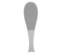 Occupiedpet Peigne à langue de chat, brosse de massage de simulation en forme de poisson pour le toilettage des chats, outil de soin des poils d'animaux en ABS pour le nettoyage (Grise)