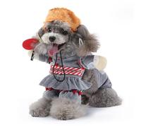 Occupiedpet Pet Cosplay Outfit, Cute Cartoon Style Small Dog Costume, Soft Comfortable Upright Pet Cosplay Suit for Bichons Corgis Party Halloween Lady Use M (Lady S)