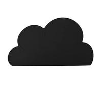 Occupiedpet Tapis d'alimentation pour animal domestique, set de table en silicone imperméable avec bord surélevé, pour gamelle de nourriture pour chien et chat, 48,9 x 26,4 cm (blanc)