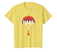 Occupy Mars : la Prochaine frontière de l'exploration Spatiale T-Shirt, Enfant, Citron, 8 Ans
