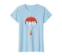 Occupy Mars : la Prochaine frontière de l'exploration Spatiale T-Shirt, Femme, Bleu Céleste, XS