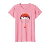 Occupy Mars : la Prochaine frontière de l'exploration Spatiale T-Shirt, Femme, Rose, XL