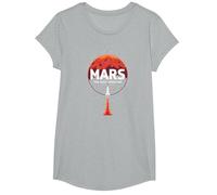 Occupy Mars : la Prochaine frontière de l'exploration Spatiale T-Shirt, Fille, Gris Chiné, S