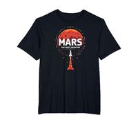 Occupy Mars : la Prochaine frontière de l'exploration Spatiale T-Shirt, Homme Grandes Tailles, Noir, 2X Tall