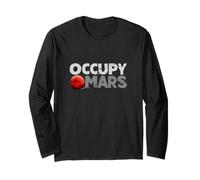 Occupy Mars Space Explorer Planète Astronomie Astronaute Manche Longue