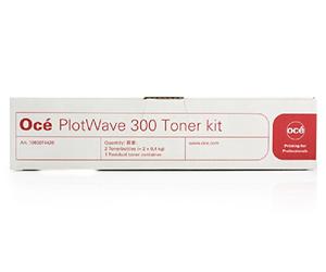 OCE PlotWave 300 - Original 106.007.4426 - Cartouche de Toner - Double Pack Noir + Collecteur de Cartouche de Toner