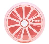 Oce180anYLV Pilulier hebdomadaire de voyage avec mini fruits rotatifs