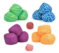 Ocean 5 Jeu de Boules extême - Set de Boules Souples, Street-Boccia, Cross Country Petanque avec Sac de Transport Toujours Jouer Partout et à l'extérieur