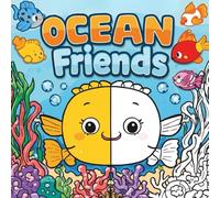 Ocean Animals Coloring Book for Toddlers Ages 2-4 - Bold & Easy Sea Creatures with Big Pictures for Little Kids: Simple Coloring Pages of Whales, ... & Fish | Perfect for Preschool, Boys & Girls