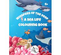 Ocean Animals Colouring Book for Kids Ages 4-8: Fun and Easy Sea Creatures to Color - Dolphins, Sharks, Whales, Turtles, Fish, and More