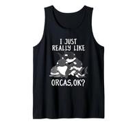 Ocean Animals Lover Orca Kids Orca Whale Débardeur