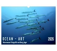 OCEAN - ART, Version française (Calendrier mural 2026 DIN A3 portrait), Calendrier CALVENDO mensuel
