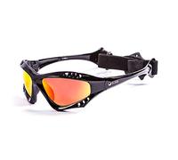 OCEAN AUSTRALIA Lunettes de soleil flottantes Sports d'eau polarisées Kitesurf, noir (ultra brillant), Taille unique
