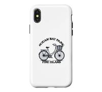Ocean Bay Park Fire Island Vélo Vacances d'été Pieds Nus Coque pour iPhone X/XS