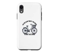 Ocean Bay Park Fire Island Vélo Vacances d'été Pieds Nus Coque pour iPhone XR