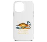 Ocean Before Breakfast Design Beach Sunrise Surf Lifestyle Coque pour iPhone 13 Pro Max