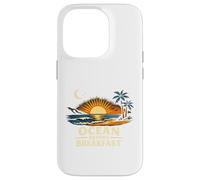 Ocean Before Breakfast Design Beach Sunrise Surf Lifestyle Coque pour iPhone 14 Pro