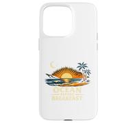 Ocean Before Breakfast Design Beach Sunrise Surf Lifestyle Coque pour iPhone 15 Pro Max